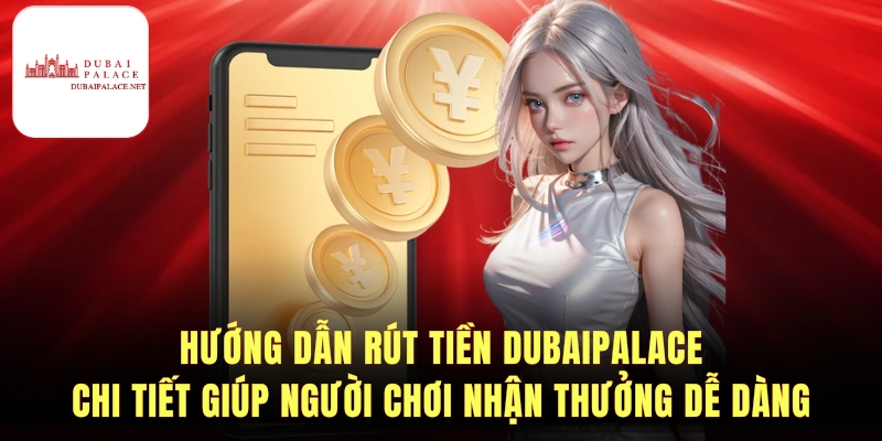 Phương thức rút tiền Dubaipalace đa dạng và tiện lợi